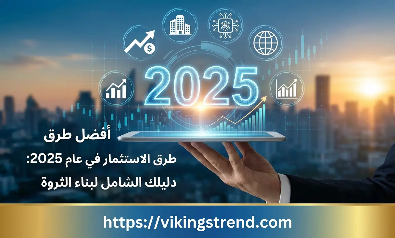 أفضل طرق الاستثمار في عام 2025: دليلك الشامل لبناء الثروة