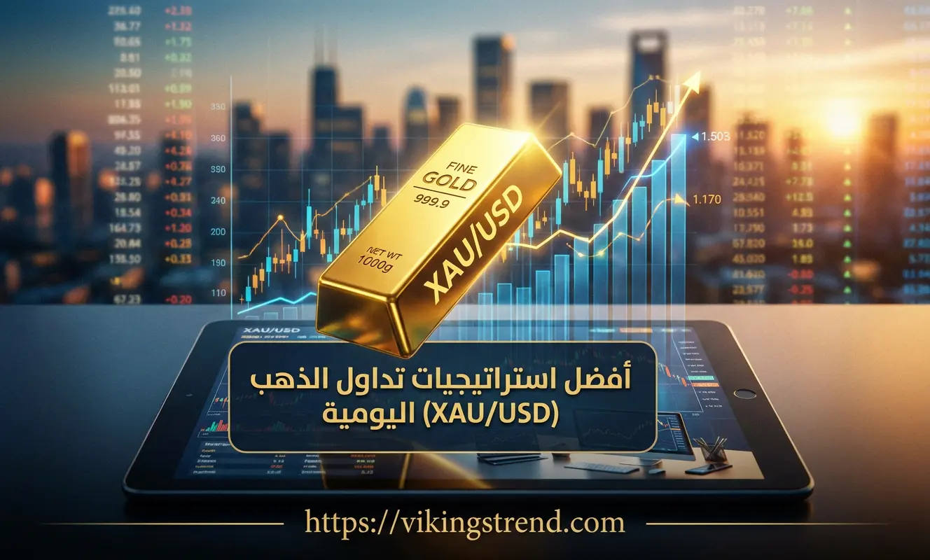أفضل استراتيجيات تداول الذهب (XAU/USD) اليومية