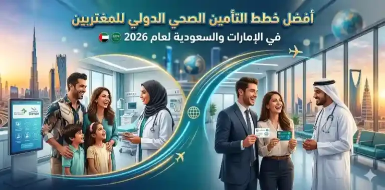 أفضل خطط التأمين الصحي الدولي للمغتربين في الإمارات والسعودية لعام 2026