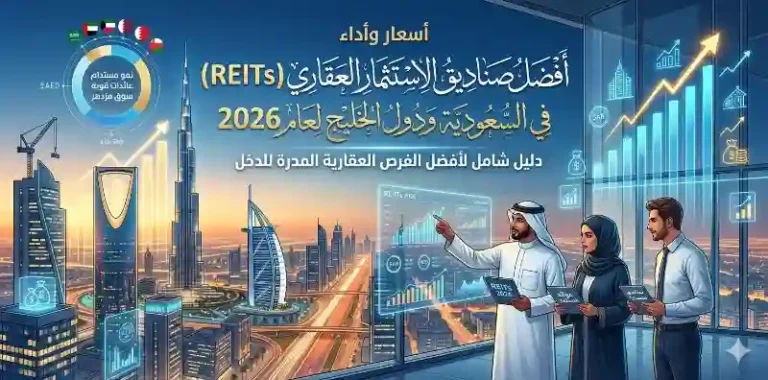 أفضل صناديق الاستثمار العقاري (REITs) في السعودية ودول الخليج لعام 2026