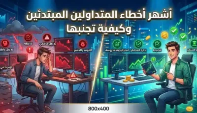 أشهر أخطاء المتداولين المبتدئين وكيفية تجنبها