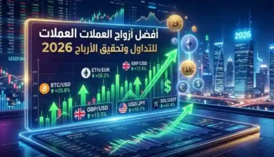 أفضل أزواج العملات للتداول وتحقيق الأرباح في 2026