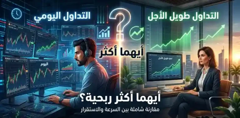 التداول اليومي أم التداول طويل الأجل