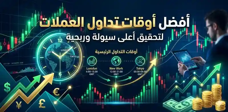 أفضل أوقات تداول العملات لتحقيق أعلى سيولة وربحية